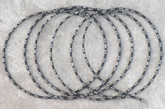 diamond wire saw rope cutting